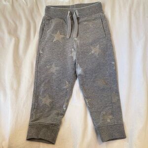 Primary Gray Star Kids Sweatpants Size 3 EUC